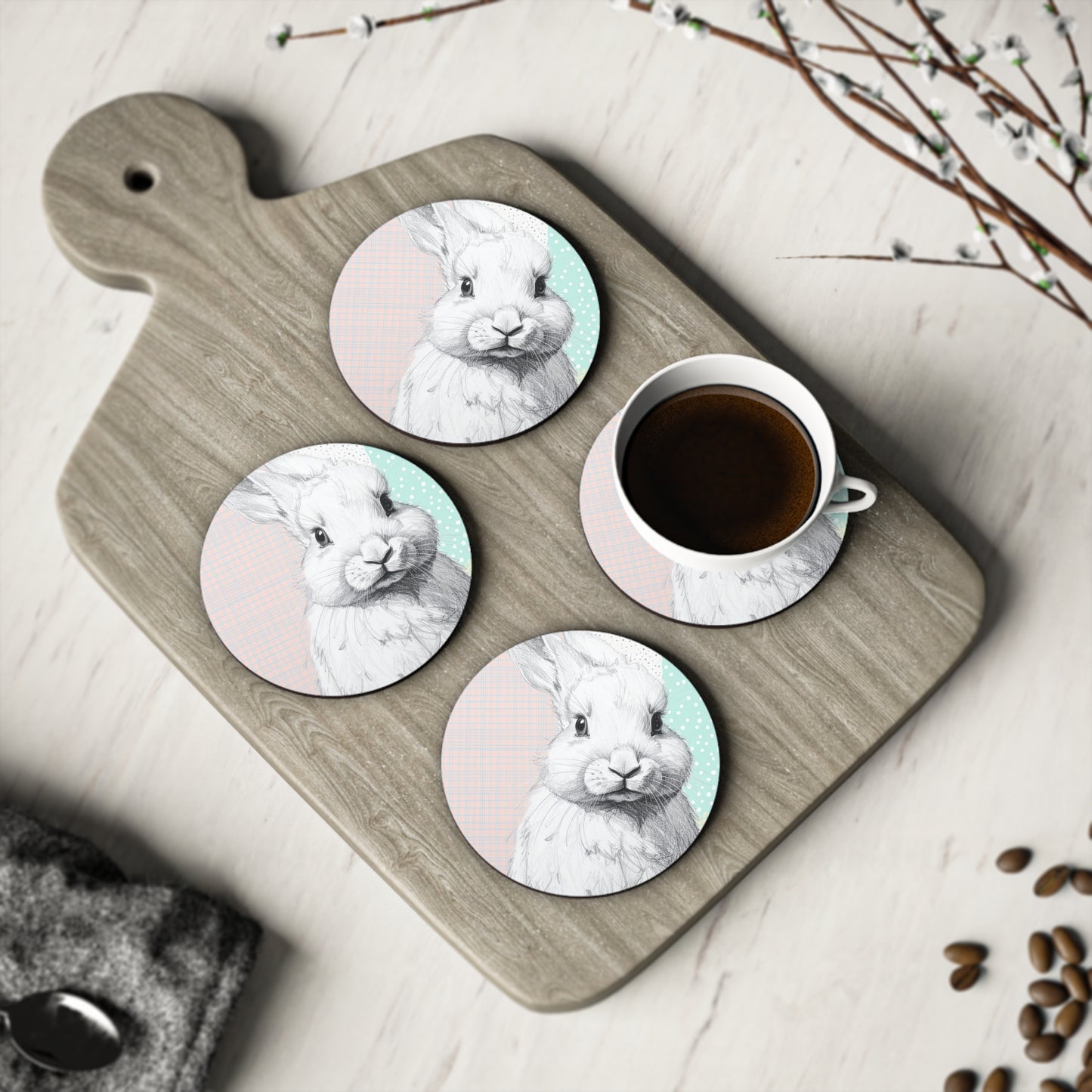 Bunny Dreams Coasters