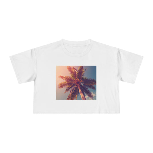 Miami Mirage Cropped Women's T-Shirt