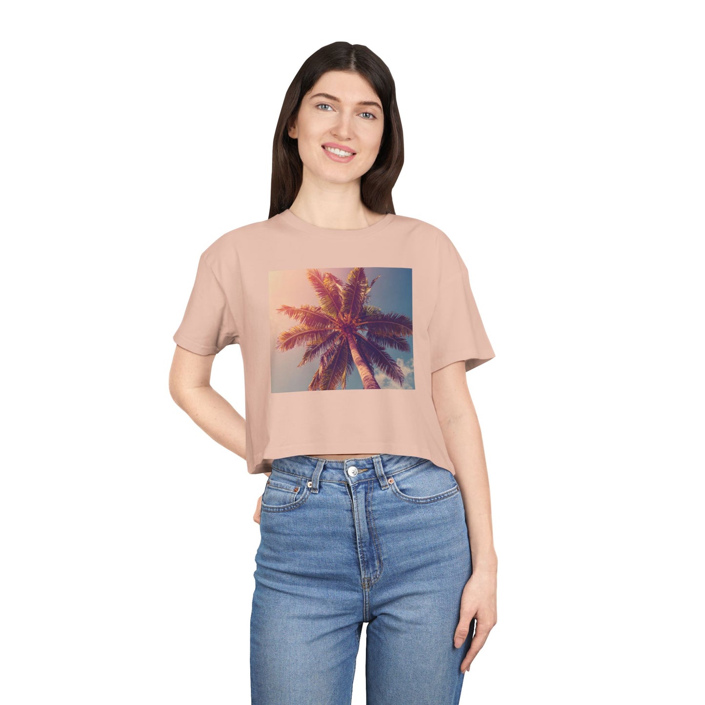 Miami Mirage Cropped Women's T-Shirt
