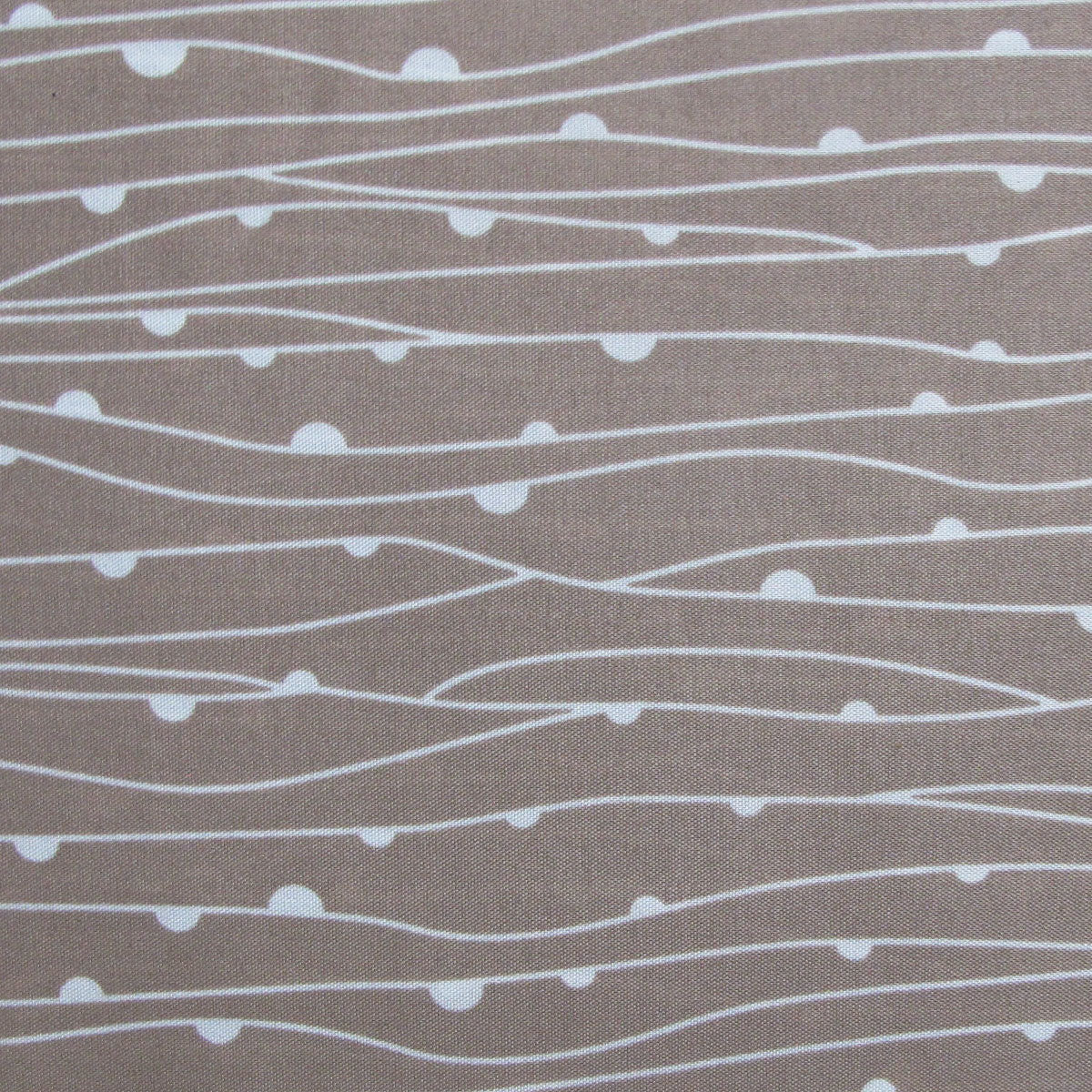 Weaves Coffee quilt cover design featuring a stylish and minimalist pattern in warm tones and white waves. Perfect for bedroom decor.