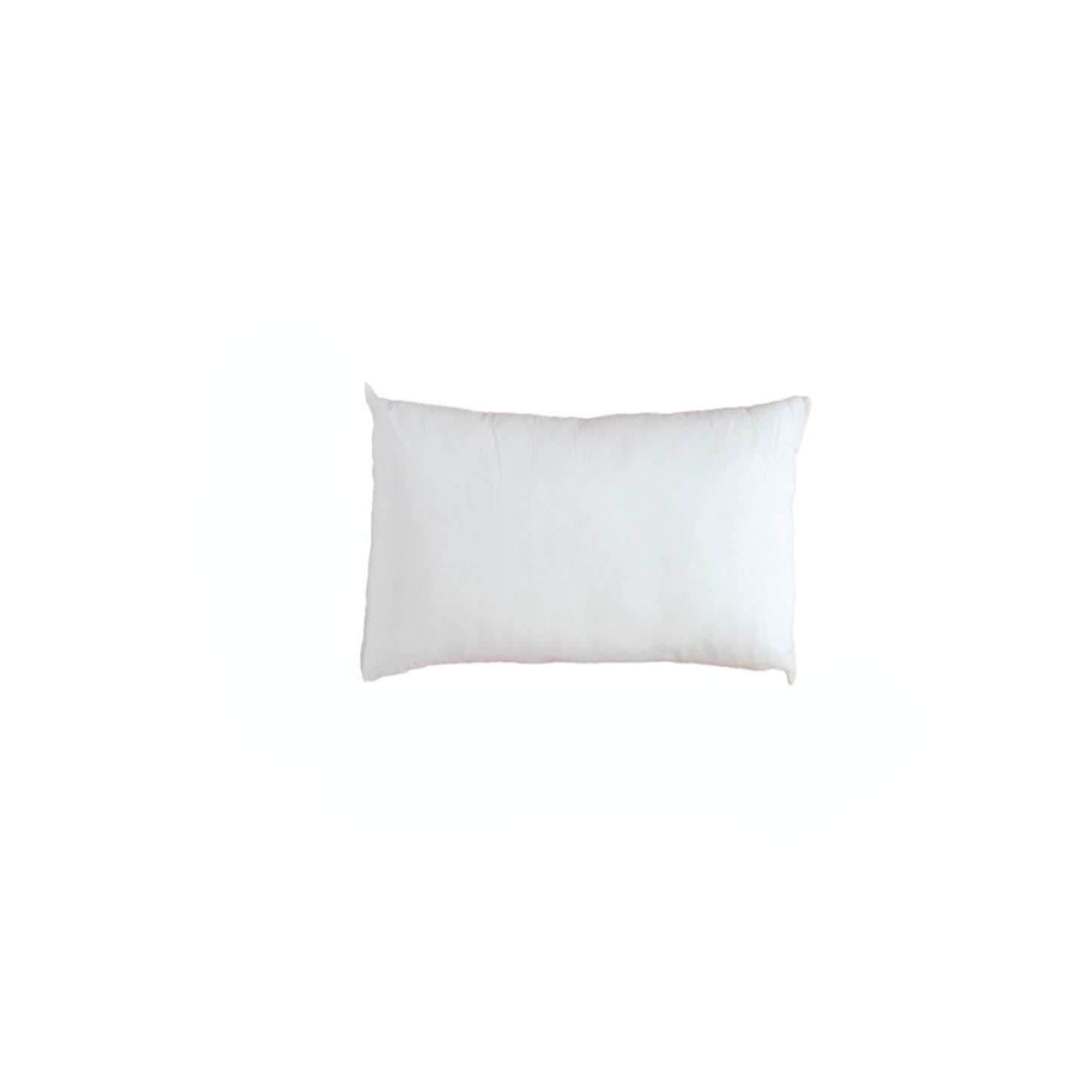 Rectangular cushion insert, 30 x 50cm, soft white polyester, perfect for couch and sofa cushions, enhances home decor.