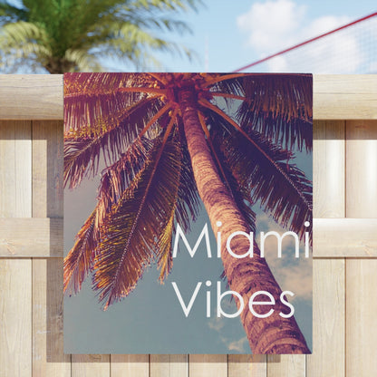 Miami Mirage Beach Towel
