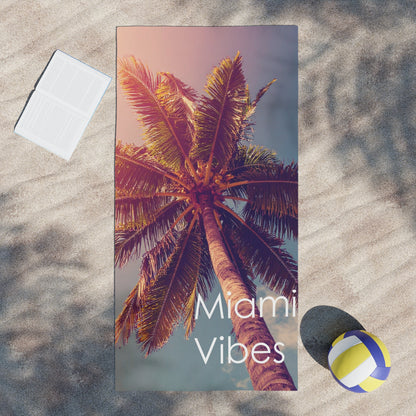 Miami Mirage Beach Towel