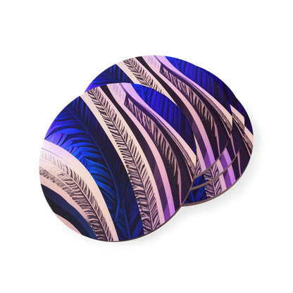 Electric Safari Coasters | 80s Miami Vice Inspired