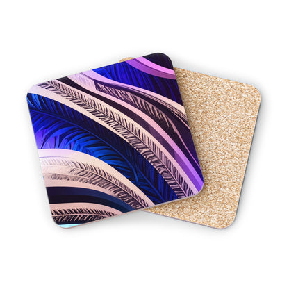 Electric Safari Coasters | 80s Miami Vice Inspired