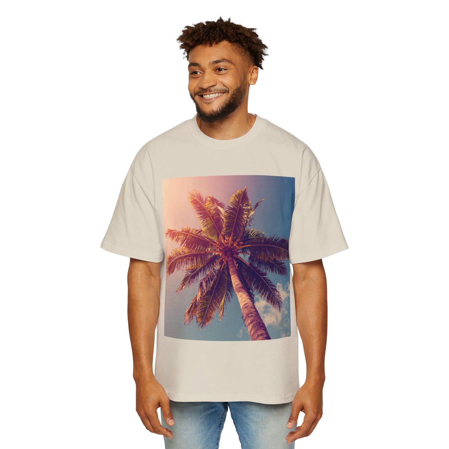 Miami Mirage Men's Oversize T-Shirt