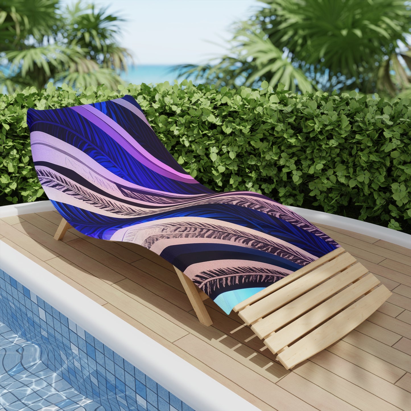 Electric Safari Beach Towel