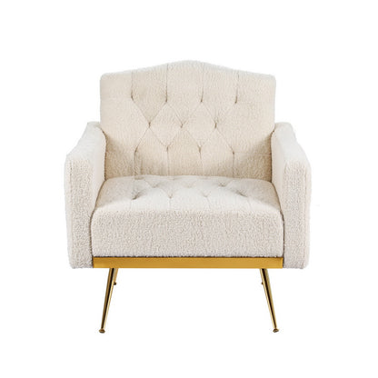 Artiss Armchair Lounge Chair - Beige Nicole Bouclé Accent Chair