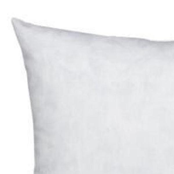 Soft white polyester cushion insert, ideal for 35cm x 50cm cushion covers. Perfect for couch and sofa cushions.