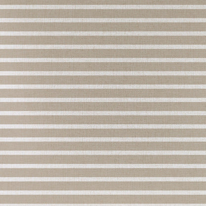 Beige striped fabric pattern for cushion cover, perfect for stylish home decor and outdoor use.