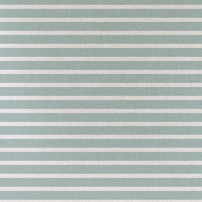 Soft seafoam striped fabric for cushion covers, featuring a luxurious design perfect for indoor or outdoor decor.