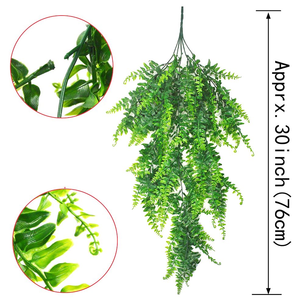 76cm artificial eucalyptus plants, low maintenance faux plants for home, office, and wedding decoration.