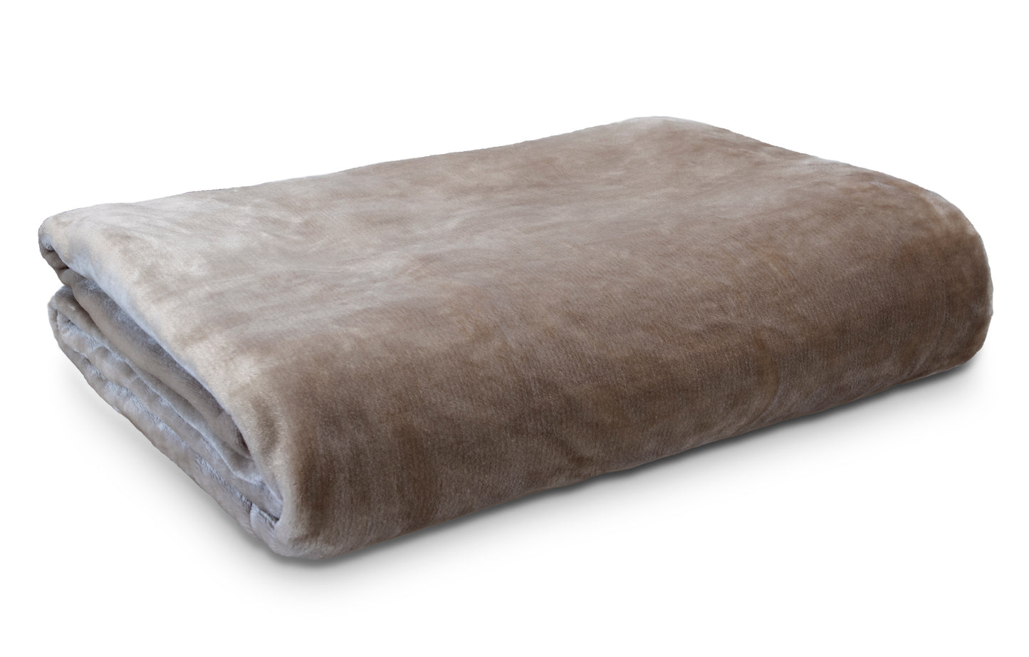 Soft Lucia Luxury Plush Velvet Blanket in warm beige color, perfect for cozying up in style. Queen size throw blanket.