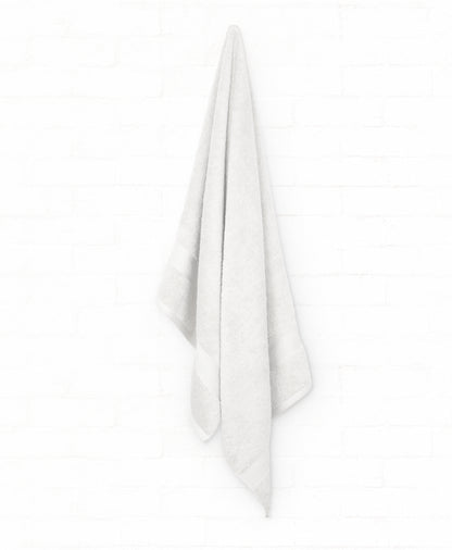 Luxury white cotton bath towel from the St. Regis 7-piece set, perfect for a stylish and cozy bathroom upgrade.