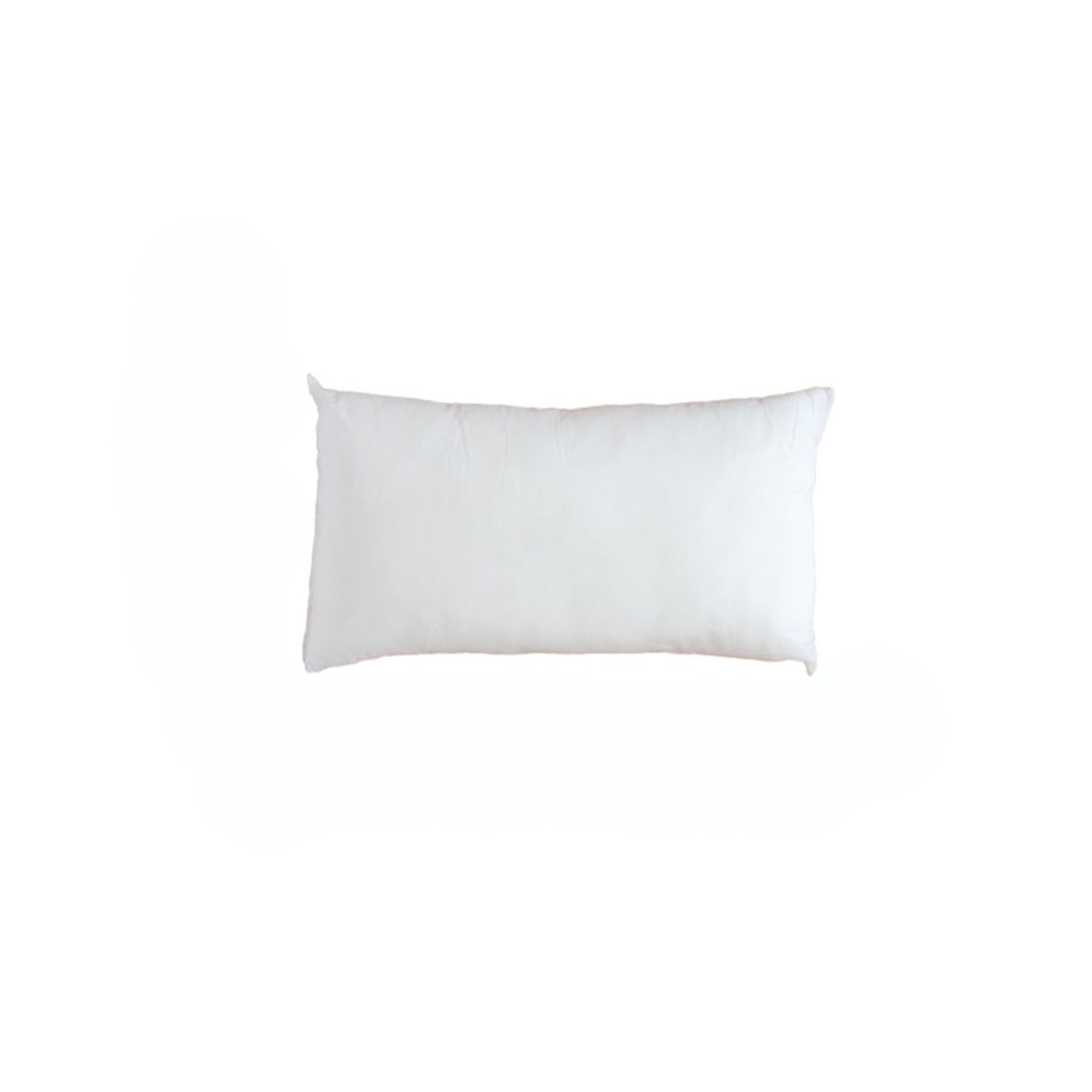 Easyrest cushion insert rectangular 30 x 60cm in bright white color for sofa or couch cushions. Durable and easy care polyester.