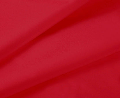 1000TC Double Size Bed Soft Flat & Fitted Sheet Set in Red - Premium Bedding for Comfort