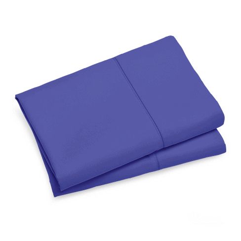 1000TC Premium Ultra Soft King Size Pillowcases 2-Pack in Royal Blue - Luxury Bedding