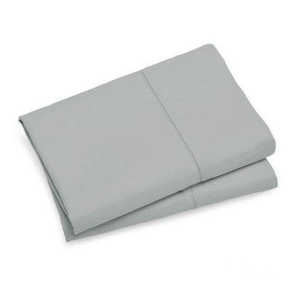 1000TC Premium Ultra Soft King Size Pillowcases 2-Pack in Grey - Luxury Bedding