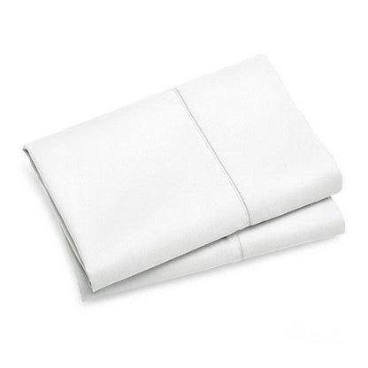 1000TC Premium Ultra Soft Queen Size Pillowcases 2-Pack in White - Luxury Bedding