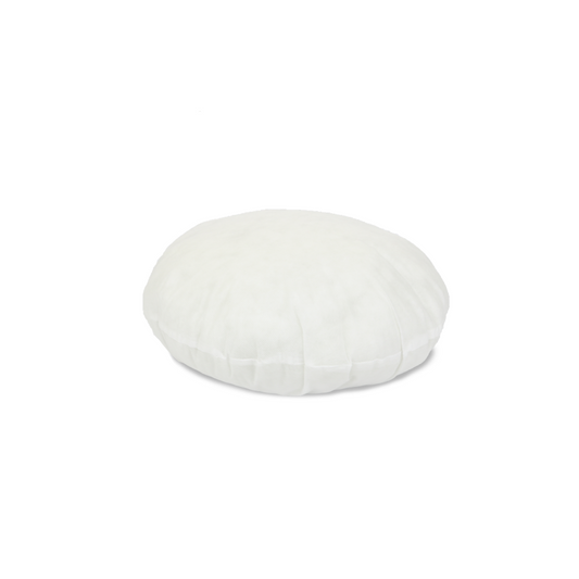 Luxor 40cm round cushion insert with premium polyester filling, ideal for couch and sofa cushions, Australian made quality.